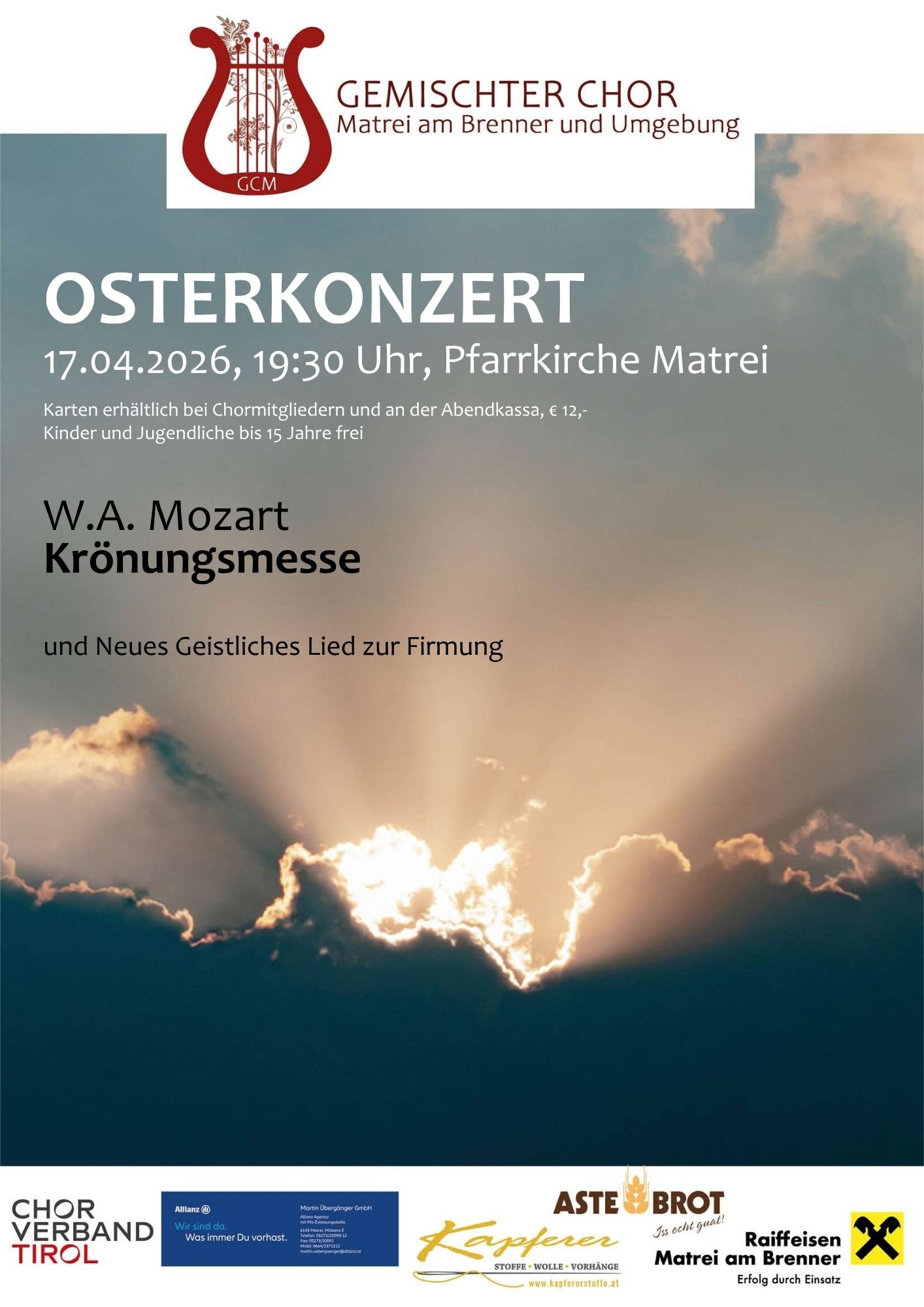 2026 04 17 Osterkonzert Chor Matrei